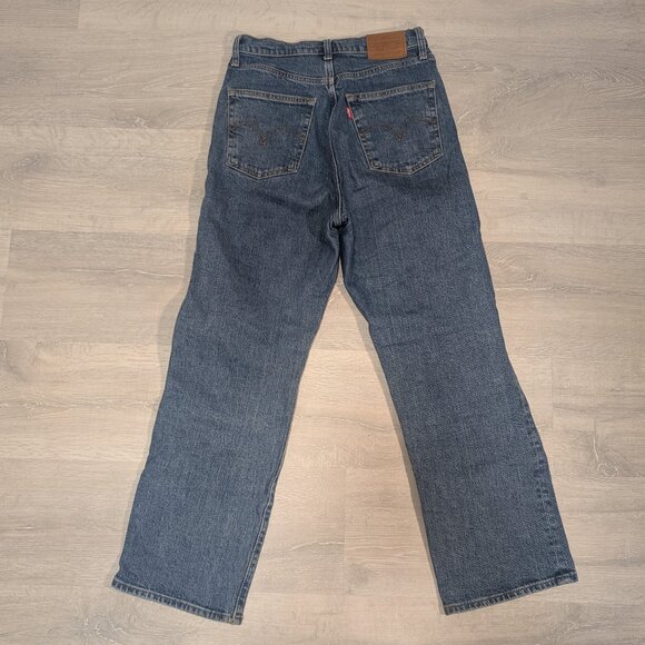 Levi's High Waist Ribcage Straight Jeans - Picture 2 of 13